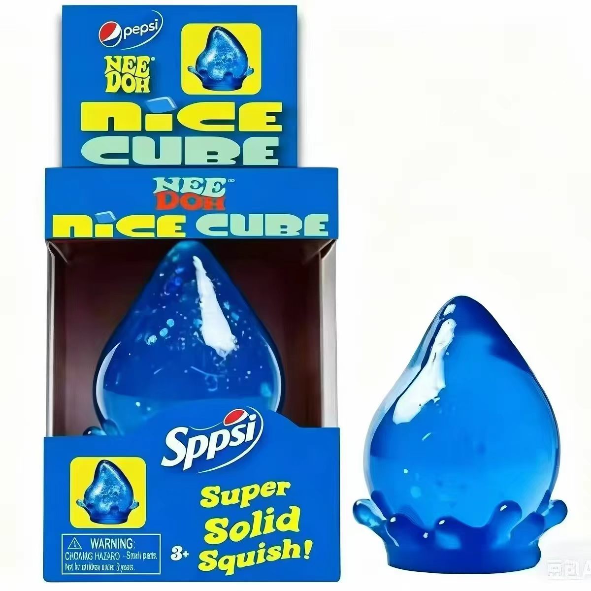 NeeDoh Schylling Nice Cube Collaboration Ice Cube Water Drop Sensory Decompression