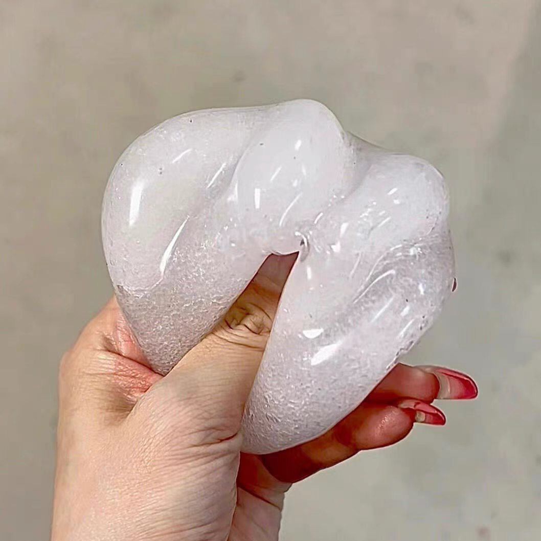 New DIY Smoothie Balls, Sound-Activated Series, Squeezable Balls, Pure Handmade DIY Base, Decompression Relief Gift for Children