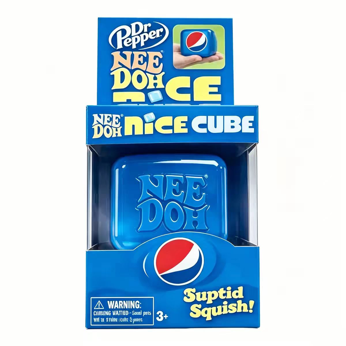 NeeDoh Schylling Nice Cube Collaboration Ice Cube Water Drop Sensory Decompression