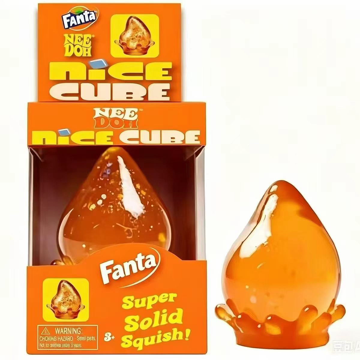 NeeDoh Schylling Nice Cube Collaboration Ice Cube Water Drop Sensory Decompression